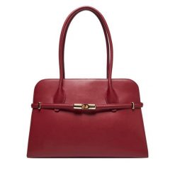 Torebka Furla. Czerwone torebki klasyczne damskie Furla, bez wzorów, bez dodatków. Za 1,599.00 zł.