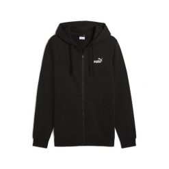Męska rozpinana bluza z kapturem Essentials z logo No. 1 PUMA Black. Czarne bluzy z kapturem męskie Puma, m, prążkowane. Za 276.00 zł.