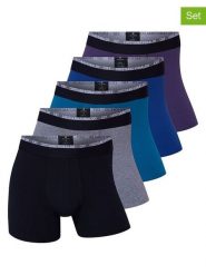 CR7 Bokserki (5 par) w różnych kolorach rozmiar: M. Bokserki męskie CR7, bez wzorów. Za 108.99 zł.