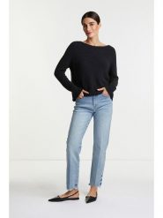 Rich & Royal Sweter w kolorze czarnym rozmiar: XL. Czarne swetry klasyczne damskie Rich & Royal, xl, bez kołnierzyka. Za 245.96 zł.