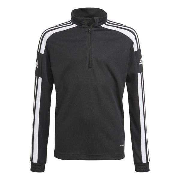 Squadra 21 Training Top. Białe topy damskie Adidas, bez wzorów, z poliesteru, bez kołnierzyka. W wyprzedaży za 89.00 zł.