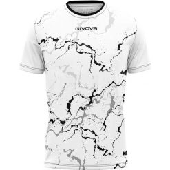 Koszulka sportowa Givova Graphite męska czarno-biała. Białe t-shirty sportowe męskie Givova, m, z poliesteru, bez ramiączek, do biegania. Za 159.99 zł.