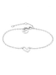 Tamaris Bransoletka z elementem ozdobnym rozmiar: onesize. Szare bransoletki damskie Tamaris, ze stali. Za 100.04 zł.