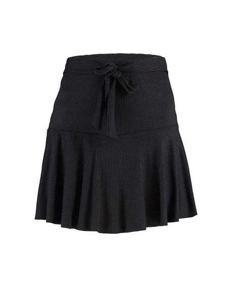 Trendyol Spódnica w kolorze czarnym rozmiar: XS. Czarne spódniczki damskie Trendyol, xs, bez wzorów, z podwyższonym stanem, mini, proste. Za 51.95 zł.