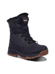 Icepeak Kozaki zimowe "Alofi" w kolorze czarnym rozmiar: 43. Czarne buty zimowe męskie ICEPEAK, na zimę, z materiału, bez zapięcia. Za 259.13 zł.