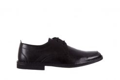 Półbuty Bayla-088 08471 Nature Nero, Czarny, Skóra naturalna - 45. Czarne półbuty męskie Bayla, ze skóry, bez zapięcia. W wyprzedaży za 134.10 zł.