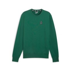 Puma Bluza Pivot Crewneck 62478201. Zielone bluzy bez kaptura męskie Puma, m. Za 195.99 zł.