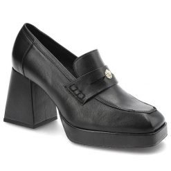 Czarne Półbuty Karino Eleganckie Skórzane Buty Na Obcasie. Czarne półbuty damskie Karino, z aplikacjami, ze skóry, eleganckie, bez obcasa, na obcasie. Za 299.00 zł.