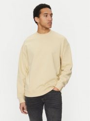 HUGO Bluza Dapocrew 50525892 Beżowy Relaxed Fit. Brązowe bluzy bez kaptura męskie Hugo, m, z bawełny. Za 389.99 zł.