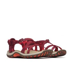 Sandały turystyczne Jacardia damskie. Obuwie trekkingowe damskie MERRELL, bez wzorów, z kauczuku, bez obcasa. Za 329.99 zł.