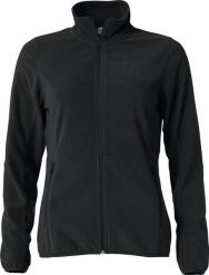 Clique Damska kurtka z microfibry – 100% poliester, antipilling – black. Czarne kurtki damskie CLIQUE, xl, bez wzorów, z poliesteru, bez kaptura. Za 157.93 zł.
