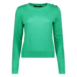 Vero Moda Damski Sweter Mild i Ls O-neck Button Bluza Boo Holly Green (rozmiar S). Zielone bluzy bez kaptura damskie Vero Moda, s. W wyprzedaży za 64.00 zł.