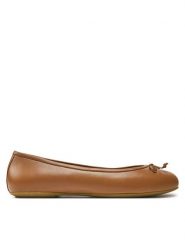 Geox Baleriny D Palmaria D25MUB 000TU C8156 Beżowy. Brązowe baleriny damskie Geox, bez wzorów, ze skóry, bez obcasa. Za 254.99 zł.