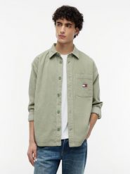 Tommy Jeans Bluza Mężczyźni Comfort Fit Bawełna (100%) zielony, XXL. Zielone bluzy bez kaptura męskie Tommy Jeans, m, z bawełny. Za 449.95 zł.