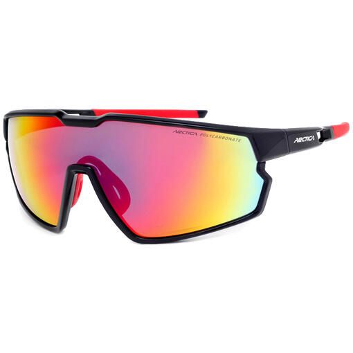 Okulary turystyczne unisex Arctica S-333. Czarne okulary przeciwsłoneczne męskie ARCTICA, z gumy. Za 179.00 zł.