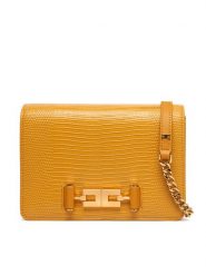 Elisabetta Franchi Torebka BS-09A-66E2-V300 Żółty. Żółte listonoszki damskie Elisabetta Franchi, bez wzorów, bez dodatków. Za 1,289.00 zł.