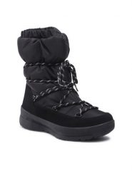 Jenny Fairy Śniegowce NS10121 Czarny. Czarne śniegowce damskie Jenny Fairy, z materiału. Za 119.99 zł.