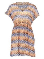 ONLY Sukienka ze wzorem rozmiar: XS. Sukienki damskie Only, xs, bez wzorów, z wiskozy, bez kołnierzyka, bez ramiączek, midi. Za 56.79 zł.