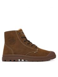 Palladium Trapery Pampa Zip Wl Pilot 74977-241-M Khaki. Brązowe buty zimowe męskie Palladium, bez zapięcia. Za 599.99 zł.