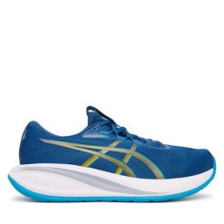 Buty do biegania Asics. Niebieskie obuwie do biegania damskie Asics. Za 719.99 zł.