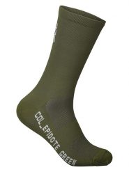 POC Skarpety kolarskie "Essential" w kolorze khaki rozmiar: M. Brązowe skarpetki męskie POC, bez wzorów, z materiału. Za 70.24 zł.