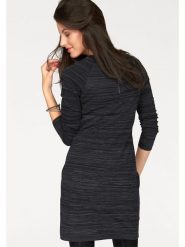 Aniston Sukienka w kolorze antracytowo-czarnym rozmiar: 40. Czarne sukienki damskie Aniston, bez wzorów, bez kołnierzyka, bez ramiączek, mini. Za 115.45 zł.