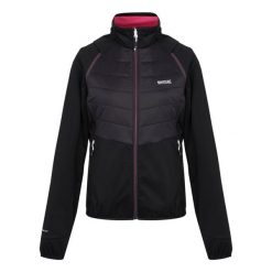 Damska Kurtka Hybrydowa Steren II. Czarne kurtki damskie Regatta, s, bez wzorów, bez kaptura. Za 145.99 zł.