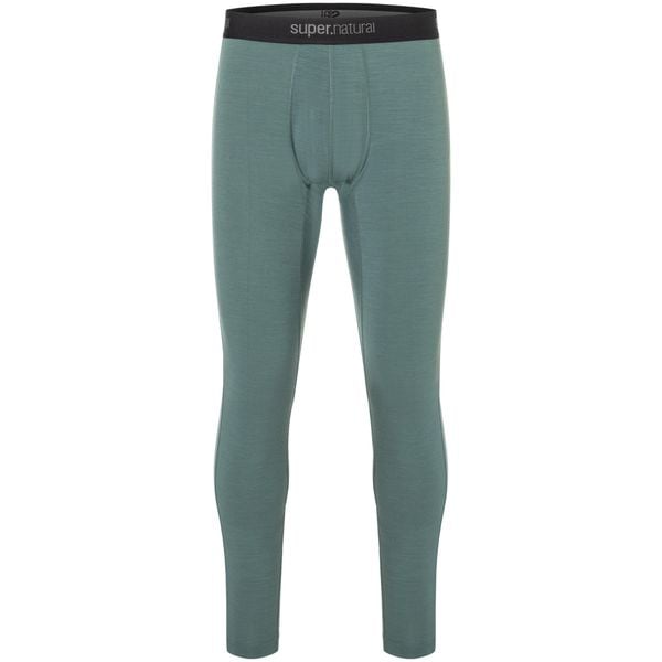 Legginsy termoaktywne męskie SUPER.NATURAL. Niebieskie bielizna termoaktywna męska Super.natural, l, bez wzorów. Za 290.65 zł.