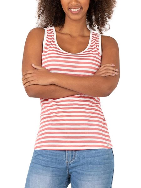 Timezone Top w kolorze jasnoróżowo-białym rozmiar: M. Białe topy damskie Timezone, m, bez wzorów, bez kołnierzyka. Za 48.05 zł.