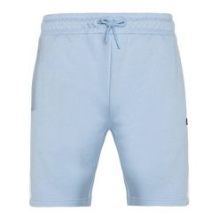 Spodenki męskie Ellesse Turi. Niebieskie szorty męskie Ellesse, z bawełny, bez kołnierzyka. Za 229.99 zł.