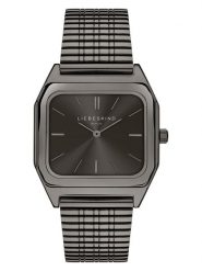 Liebeskind Zegarek kwarcowy w kolorze antracytowym rozmiar: onesize. Czarne, analogowe zegarki damskie Liebeskind, ze stali. Za 382.99 zł.