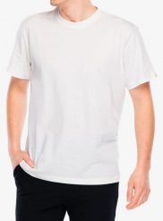 Koszulka Mons Royale Yonder Merino Organic Cotton T-Shirt. Białe t-shirty męskie Mons Royale, m, bez wzorów, z bawełny, bez kołnierzyka. Za 219.99 zł.