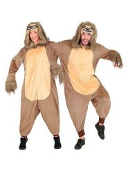 Carnival Party Kombinezon kostiumowy w kolorze beżowo-jasnobrązowym rozmiar: XXL. Brązowe kombinezony damskie Carnival Party, xxl, bez wzorów, bez kołnierzyka, bez ramiączek, krótkie. Za 152.99 zł.