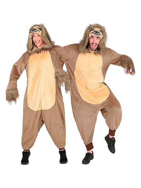 Carnival Party Kombinezon kostiumowy w kolorze beżowo-jasnobrązowym rozmiar: XXL. Brązowe kombinezony damskie Carnival Party, xxl, bez wzorów, bez kołnierzyka, bez ramiączek, krótkie. Za 152.99 zł.