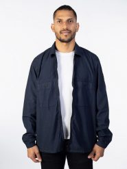 Hugo Boss Fashion Kurtka koszulowa w kolorze granatowym rozmiar: S. Niebieskie kurtki męskie Hugo Boss Fashion, s, z aplikacjami, z bawełny, bez kaptura. Za 497.45 zł.