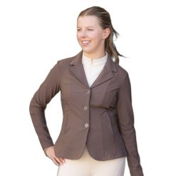 Damska kurtka konkursowa Harry's Horse Eqs Ivory. Brązowe kurtki damskie HARRYS HORSE, l, z aplikacjami, z elastanu, bez kaptura. Za 569.60 zł.