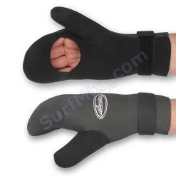Rękawiczki neoprenowe zimowe 3 mm Kite Wing SUP Windsurfing. Czarne rękawiczki damskie ASCAN, na zimę, bez wzorów, z jersey. Za 89.00 zł.