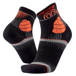 Skarpety ultra trail dla doroslych Sidas Trail Ultra wysokosc kostki. Brązowe skarpetki damskie SIDAS, bez wzorów. Za 129.00 zł.