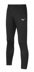 Spodnie do biegania Mizuno Nara Training. Czarne spodnie sportowe męskie Mizuno, z materiału. Za 215.50 zł.