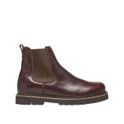 Buty trekkingowe Birkenstock Highwood Slip On Brązowy. Brązowe buty wizytowe męskie Birkenstock, na jesień, z gumy, bez zapięcia. Za 754.55 zł.