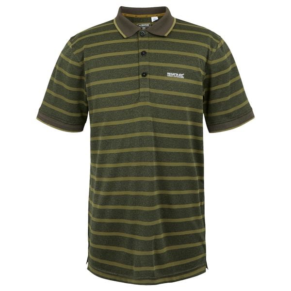 Męska Koszulka Polo Kildra. Czarne koszulki polo męskie Regatta, m, bez wzorów, bez ramiączek. Za 53.99 zł.