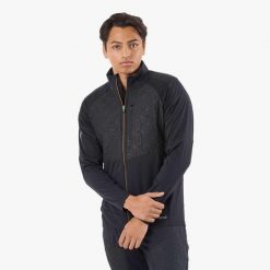 Kurtka do narciarstwa biegowego męska Swedemount Core X.C Jacket wodoodporna. Czarne kurtki męskie SWEDEMOUNT, m, bez wzorów, bez kaptura, na fitness i siłownię. Za 399.99 zł.