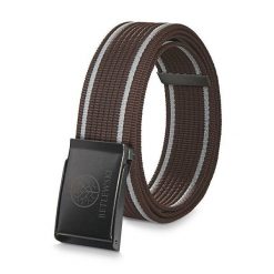 Pasek parciany BETLEWSKI PRC-07_GR-2 XL brązowy. Brązowe paski męskie Betlewski, bez wzorów, z materiału. Za 34.99 zł.