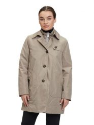 Betty Barclay Płaszcz zimowy w kolorze beżowym rozmiar: 44. Brązowe płaszcze damskie Betty Barclay, na zimę, bez wzorów, z puchu. Za 347.99 zł.