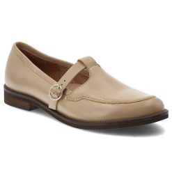 Brązowe Półbuty Armodo Płaskie Obuwie Damskie. Brązowe półbuty damskie Armodo, bez wzorów, ze skóry, biznesowe, bez obcasa, na obcasie. Za 373.99 zł.