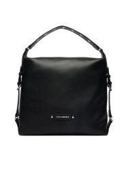 KARL LAGERFELD Torebka B2W30086 Czarny. Czarne torebki klasyczne damskie Karl Lagerfeld, bez wzorów, ze skóry, bez dodatków. Za 1,299.00 zł.