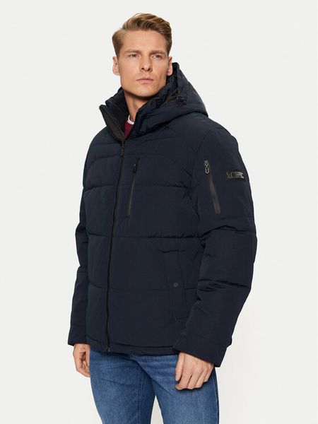 S.Oliver Kurtka zimowa 2150475 Granatowy Regular Fit. Niebieskie kurtki męskie S.Oliver, na zimę, m, bez wzorów, z syntetyku, bez kaptura. Za 349.99 zł.