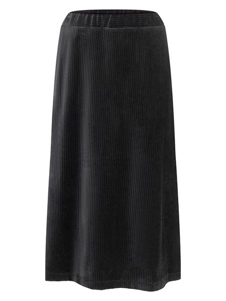 More & More Spódnica sztruksowa w kolorze czarnym rozmiar: 42. Czarne spódniczki damskie MORE & MORE, bez wzorów, ze sztruksu, midi, rozkloszowane. Za 130.50 zł.