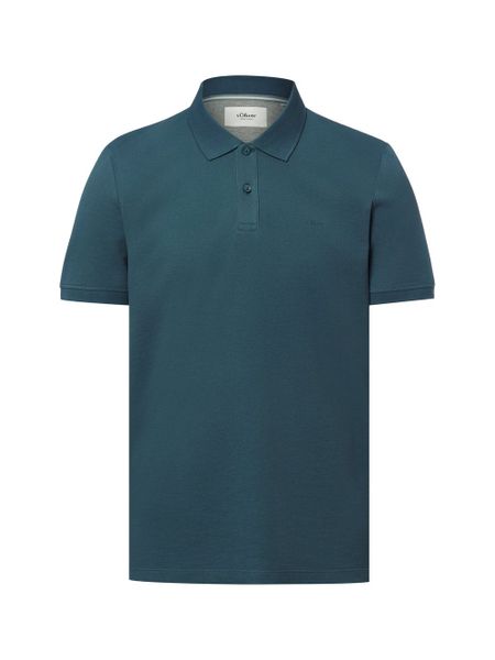 S.Oliver koszulka polo Mężczyźni Bawełna zielony, M. Zielone koszulki polo męskie S.Oliver, m, bez wzorów, z bawełny, bez ramiączek. Za 109.95 zł.