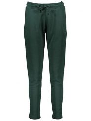 Adidas Spodnie dresowe w kolorze zielonym rozmiar: M. Zielone spodnie dresowe damskie Adidas, m, bez wzorów, z dresówki. Za 100.52 zł.